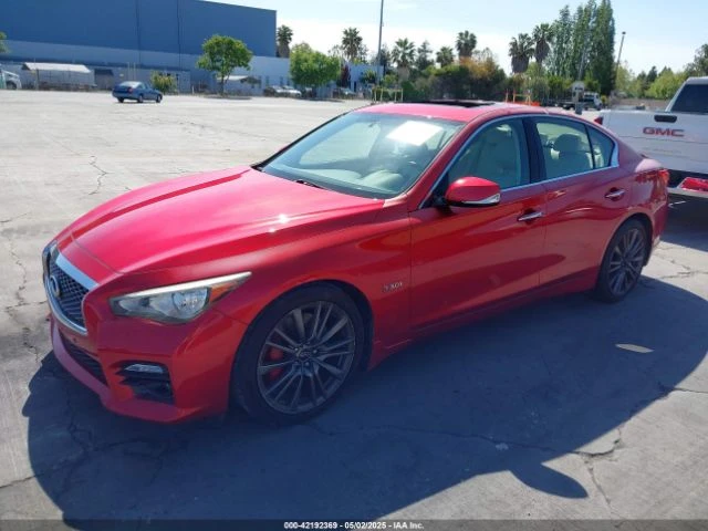 Infiniti Q50 RED SPORT 400 CARFAX АВТО КРЕДИТ - 19300 лв. - 97602509 1