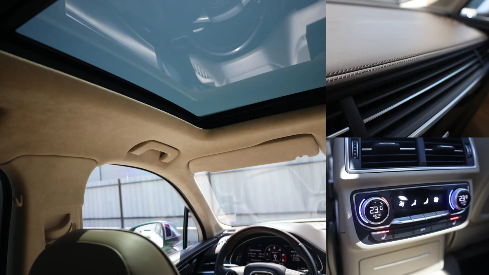 Audi SQ7 4.0TDI Quattro AIR SoftClo Pano NightVis 360 Обдух, снимка 16 - Автомобили и джипове - 55483065