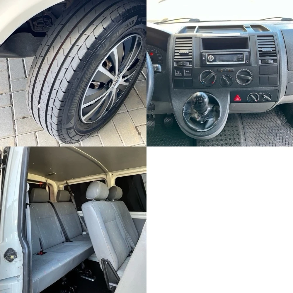 VW Transporter 2.5TDI/131/6СК!, снимка 16 - Бусове и автобуси - 53797040