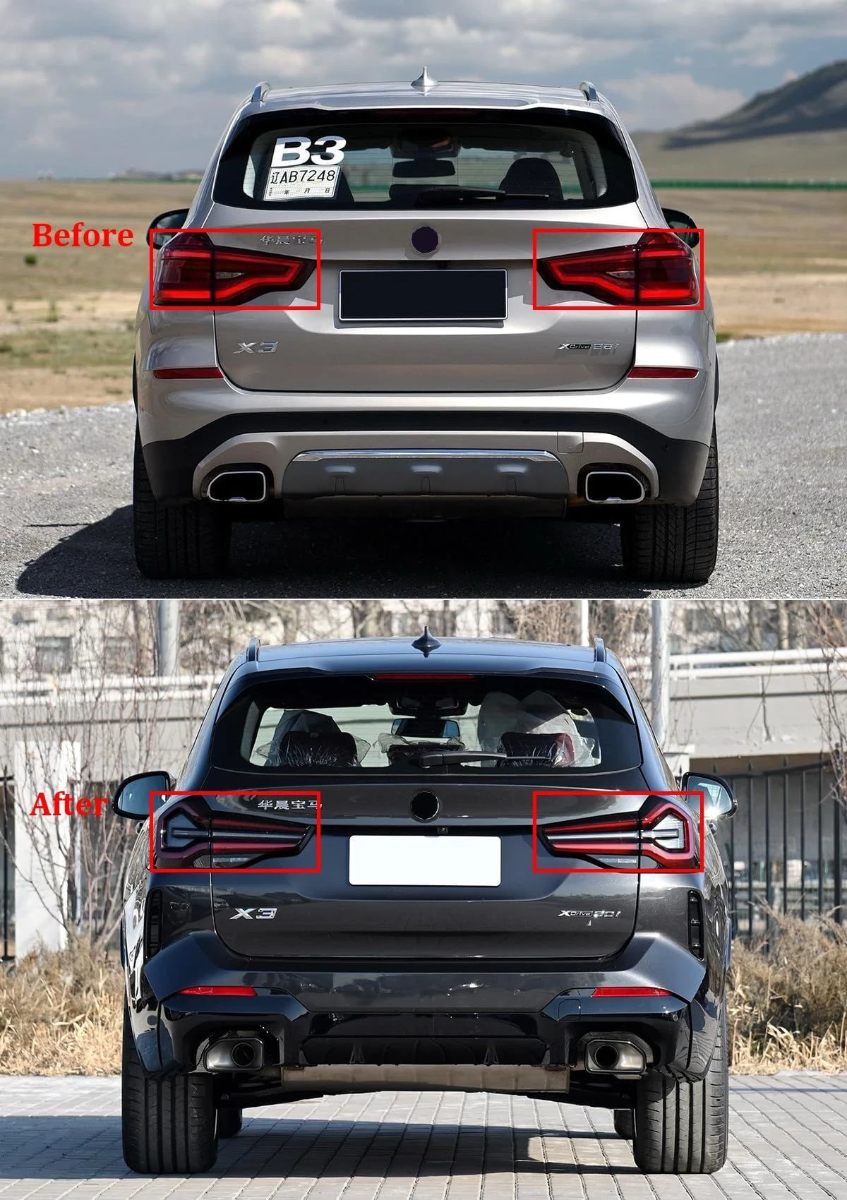 LED стопове BMW X3 G01 пълен комплект, нови, Plug & Play НОВИ