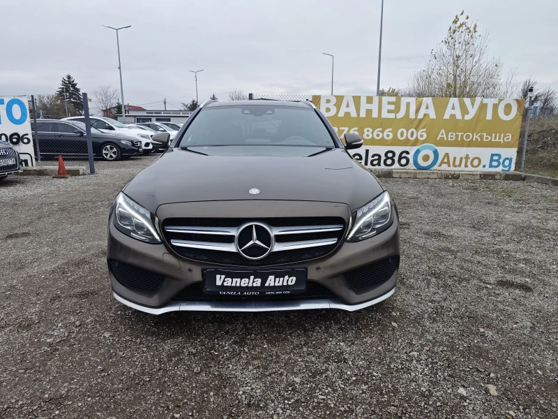 Mercedes-Benz C 220 AMG HED UP FULL , снимка 1 - Автомобили и джипове - 47978819