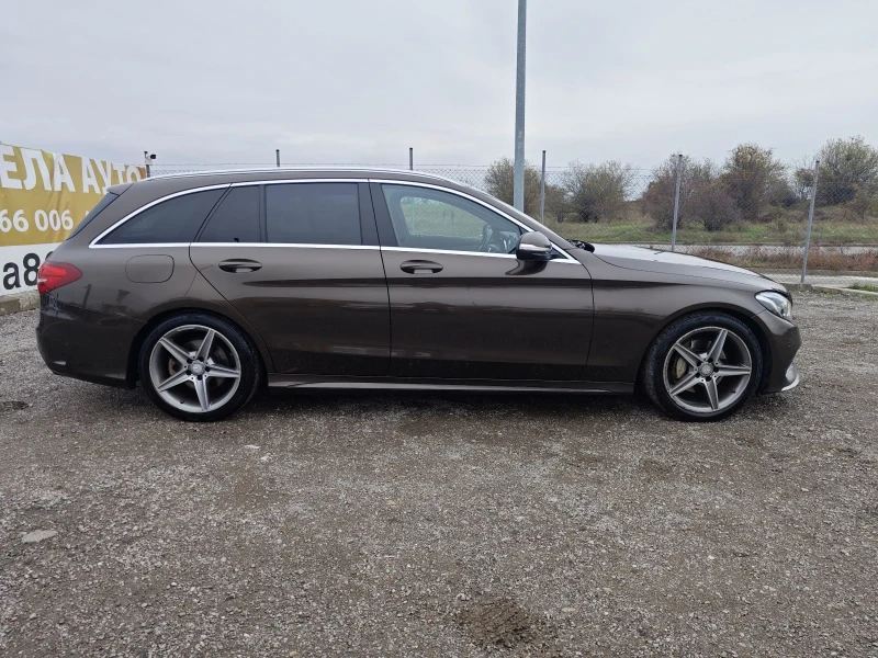 Mercedes-Benz C 220 AMG HED UP FULL , снимка 4 - Автомобили и джипове - 47978819