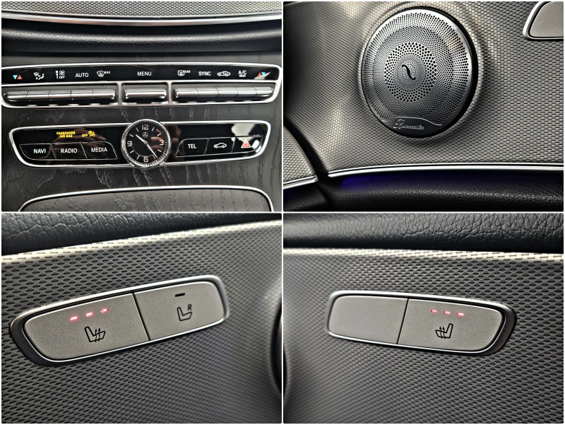 Mercedes-Benz E 220 ! AMG/9GTRONIC/CAMERA/ПОДГРЕВ/AMBIENT/BURMESTER/LI, снимка 13 - Автомобили и джипове - 52036327