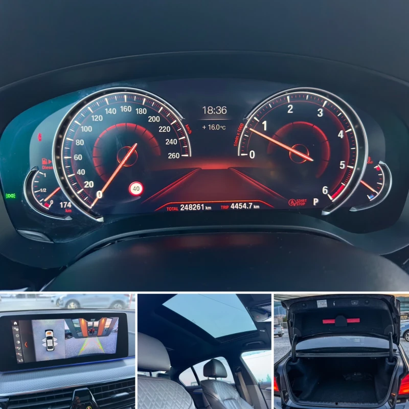 BMW 530  M PACK:: 1 СОБСТВЕНИК:: 3D BOWERS & WILKINS, снимка 17 - Автомобили и джипове - 52678150