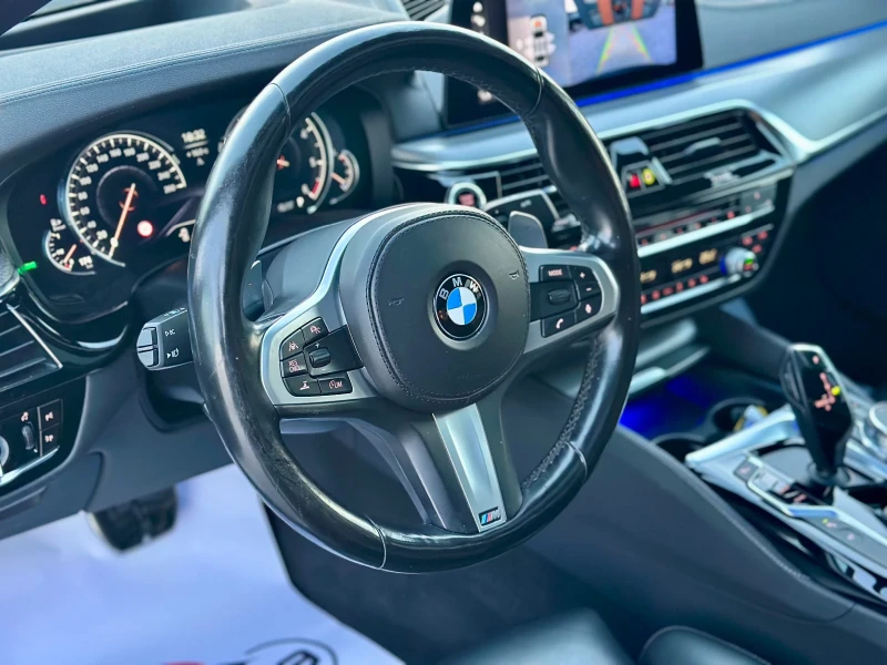 BMW 530  M PACK:: 1 СОБСТВЕНИК:: 3D BOWERS & WILKINS, снимка 9 - Автомобили и джипове - 52678150