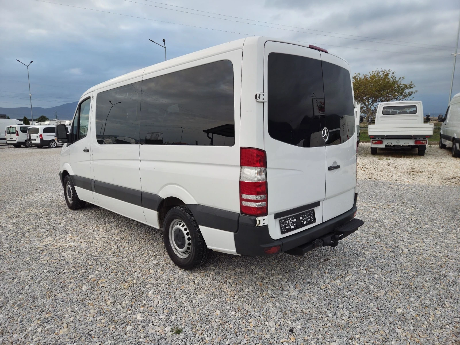 Mercedes-Benz Sprinter 313 CDI, Пътнически, 9 местен, Климатик, Нави - изображение 3