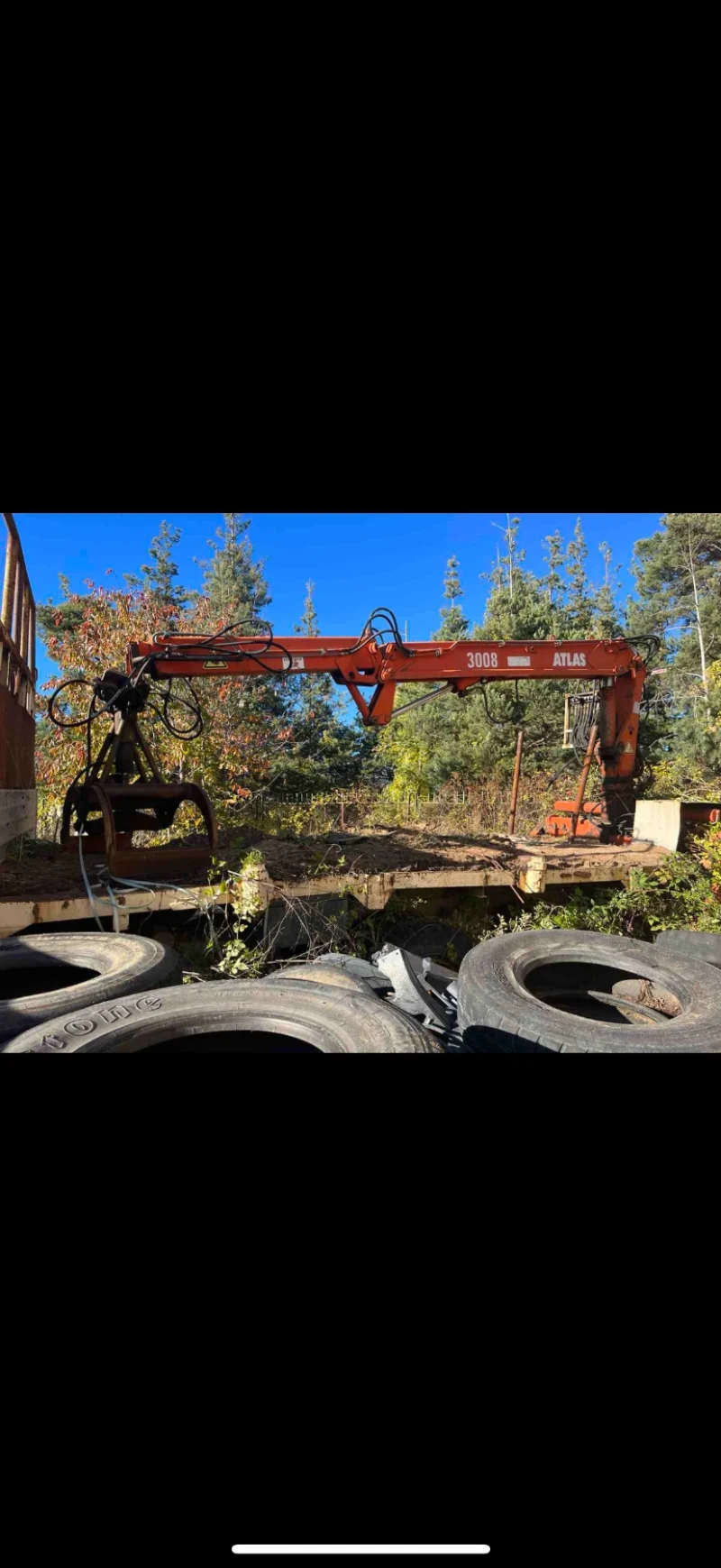 Kamaz 5410 Кран Atlas 3008