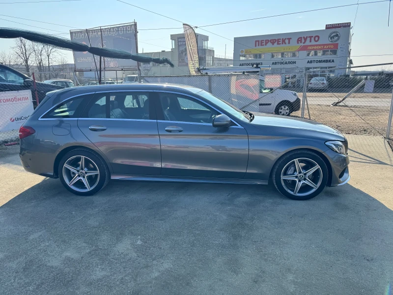 Mercedes-Benz C 220 9G AMG line premium Facelift , снимка 7 - Автомобили и джипове - 48783349