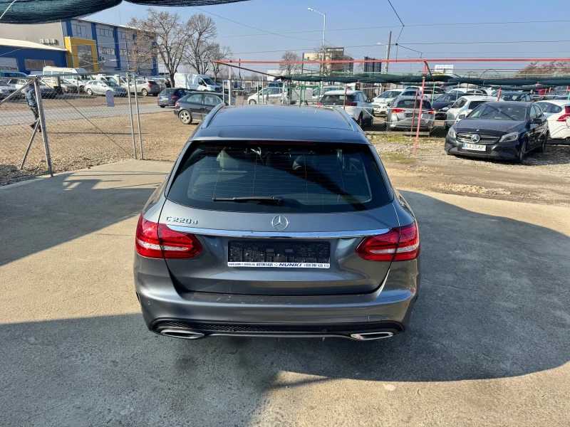 Mercedes-Benz C 220 9G AMG line premium Facelift , снимка 5 - Автомобили и джипове - 48783349