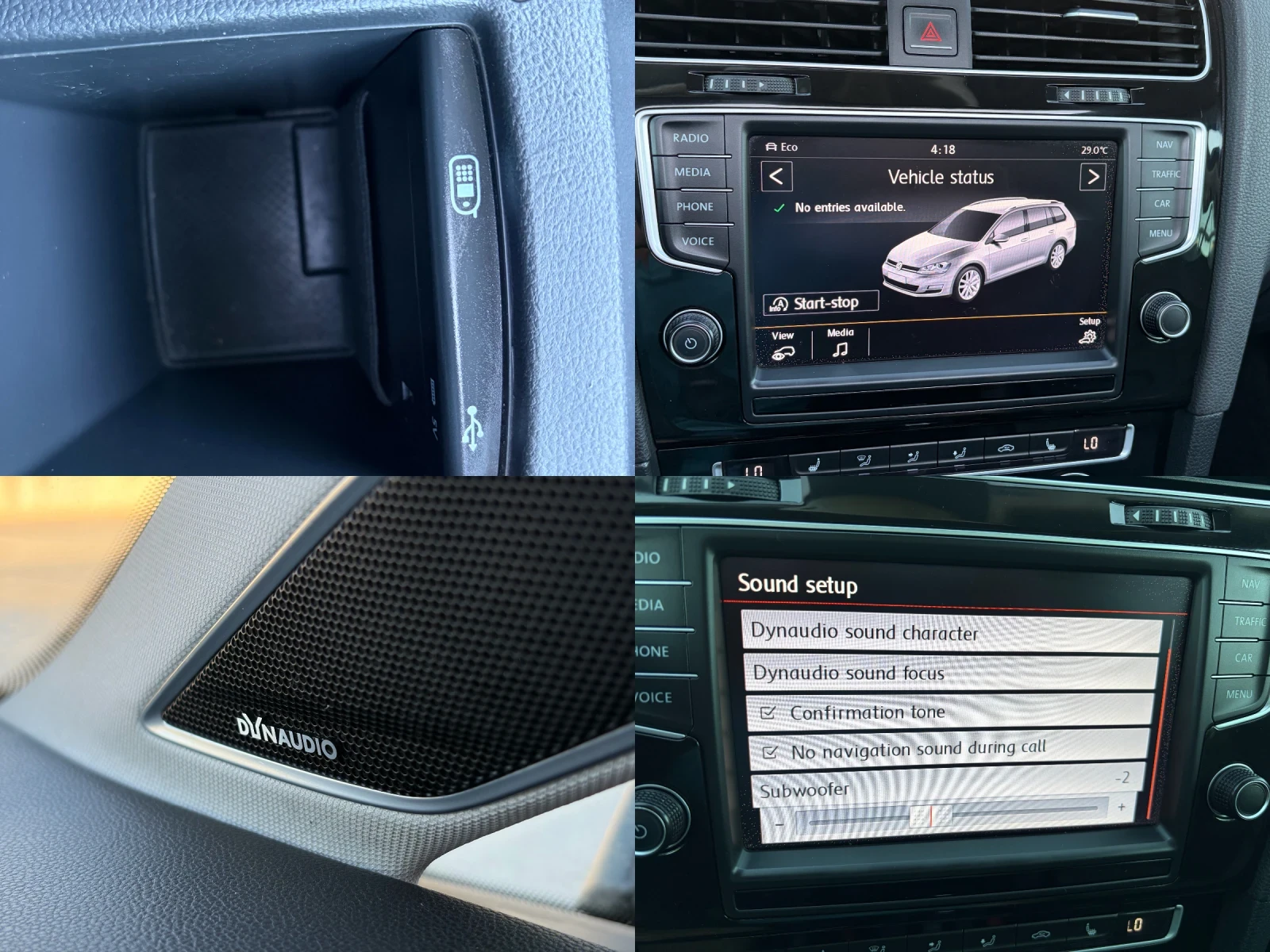 VW Golf 2.0/150/DSG/NAVI/LED/F1/PANO/DYNAUDIO/ACC | Mobile.bg � ����������� 13