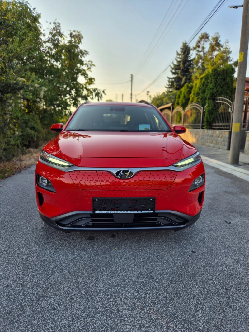 Hyundai Kona 64 kWh/ Premium/Термо помпа/91хил км/SOH 100%, снимка 3 - Автомобили и джипове - 51653526