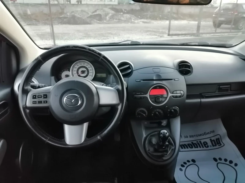 Mazda 2 1.4Hdi KLIMA EURO4 68ps, снимка 10 - Автомобили и джипове - 48343302