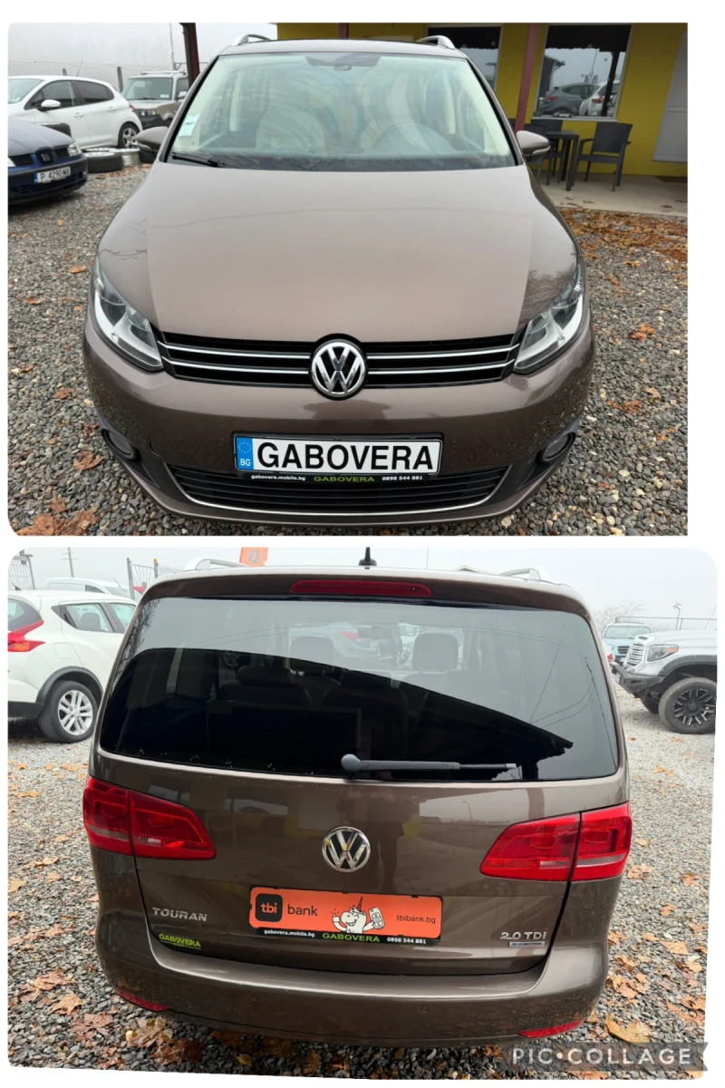 VW Touran 2.0tdi 7-места! Кожа! Климатроник!, снимка 5 - Автомобили и джипове - 52645701
