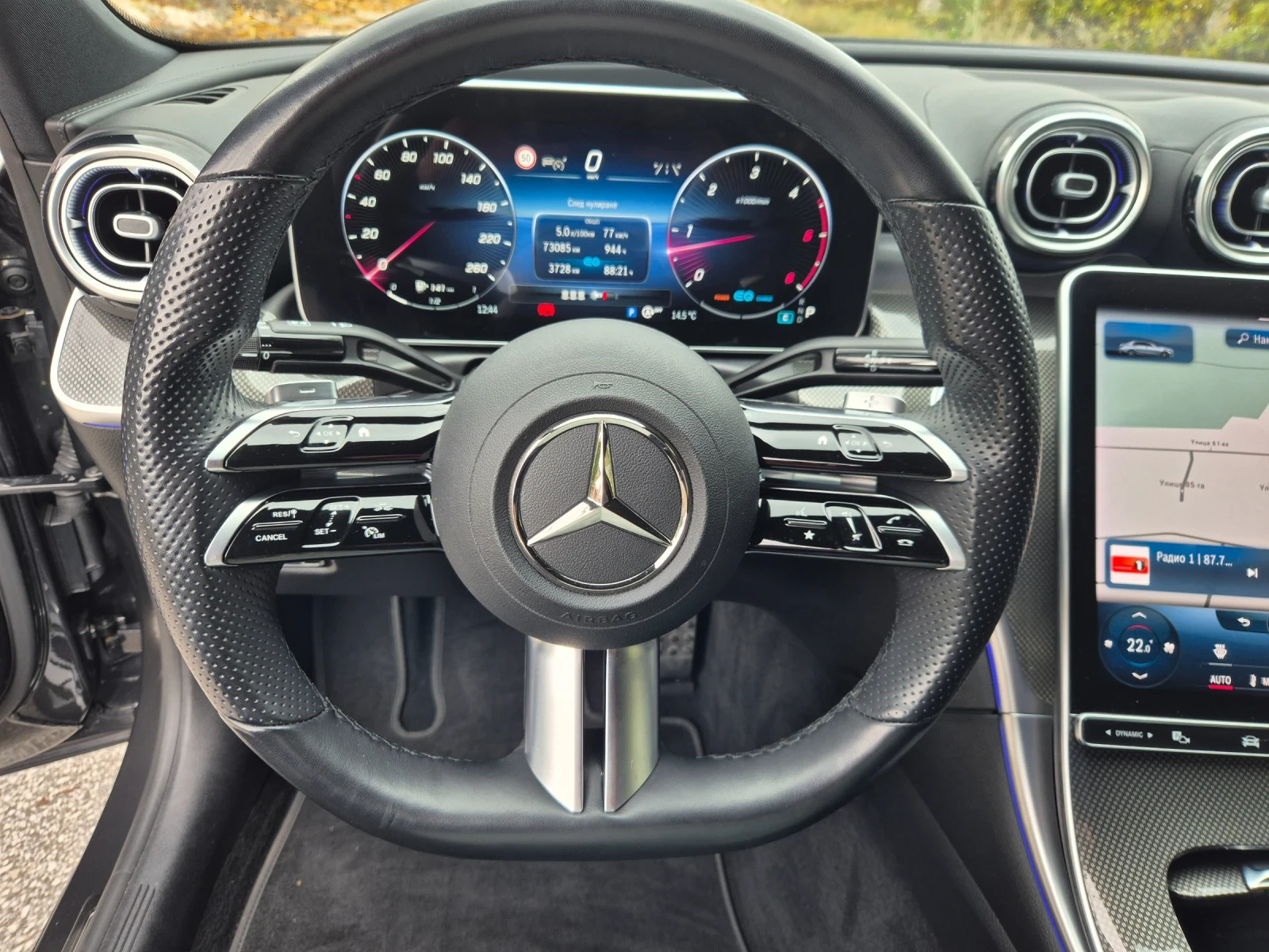 Mercedes-Benz C 220 D/AMG/22/9Gtronic | Mobile.bg   14