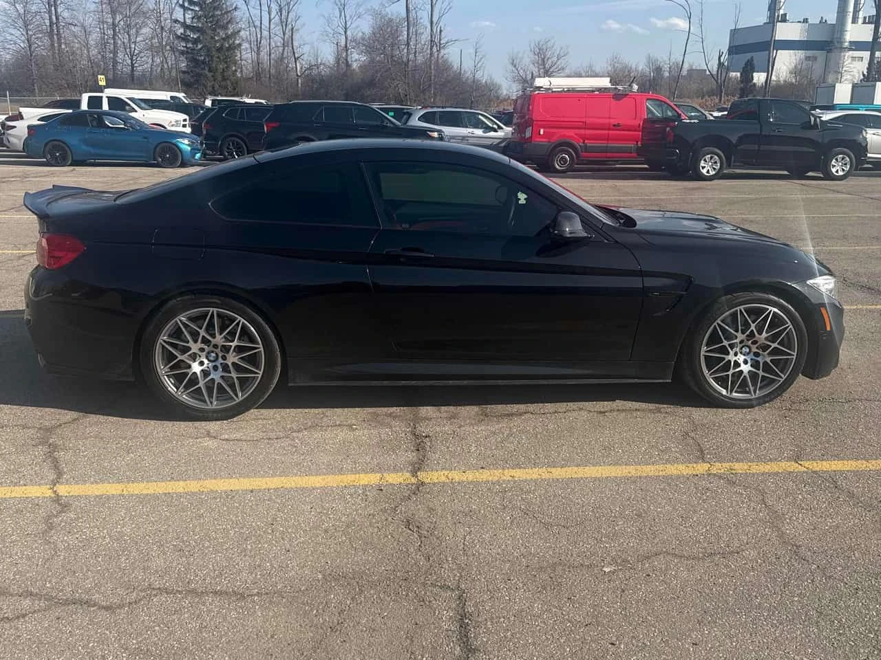 BMW M4 * CARFAX * Black Sapphire on Sakhir Orangе * , снимка 3 - Автомобили и джипове - 54038491