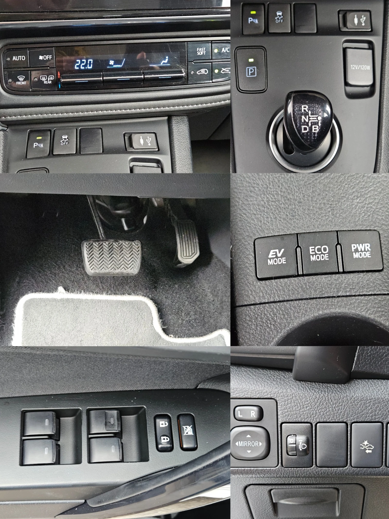 Toyota Auris 1.8I-Hybrid/118000k/136кс/Tauring Sport/LED/БЛУТУТ, снимка 14 - Автомобили и джипове - 54637830
