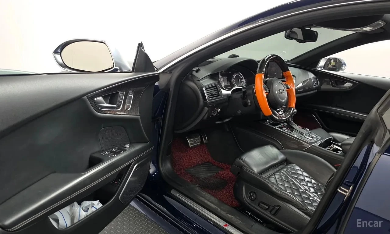 Audi S7 4.0 TFSI quattro/КОЖА/ПОДГРЕВ/ХЕДЪП/, снимка 10 - Автомобили и джипове - 56131816