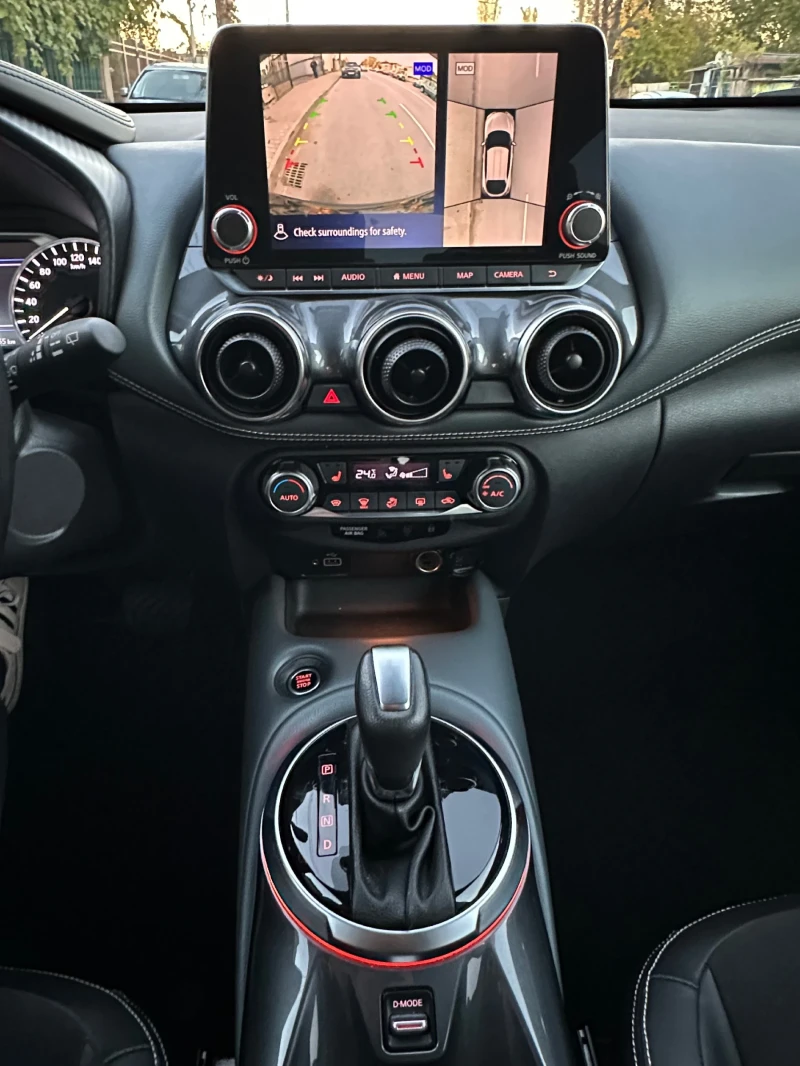 Nissan Juke 1.0 DIG-T N-Design DTC/ 4х4/Нов внос Швейцария, снимка 13 - Автомобили и джипове - 52703042