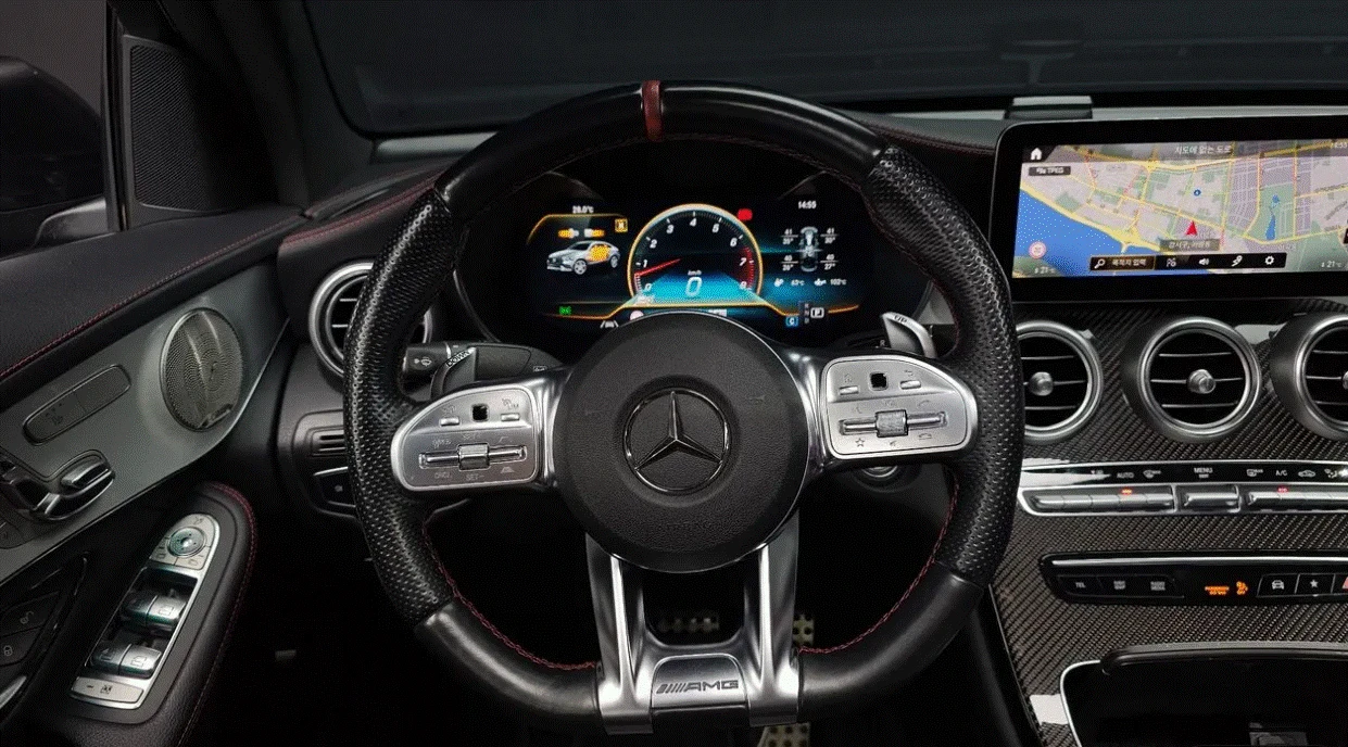 Mercedes-Benz GLC 43 AMG COUPE * 360 * BURMESTER * ПАНОРАМА * , снимка 7 - Автомобили и джипове - 55594071