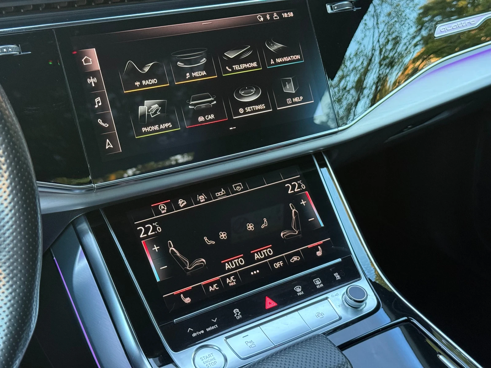 Audi Q8 5.0 TDI S LINE, снимка 14 - Автомобили и джипове - 56219348