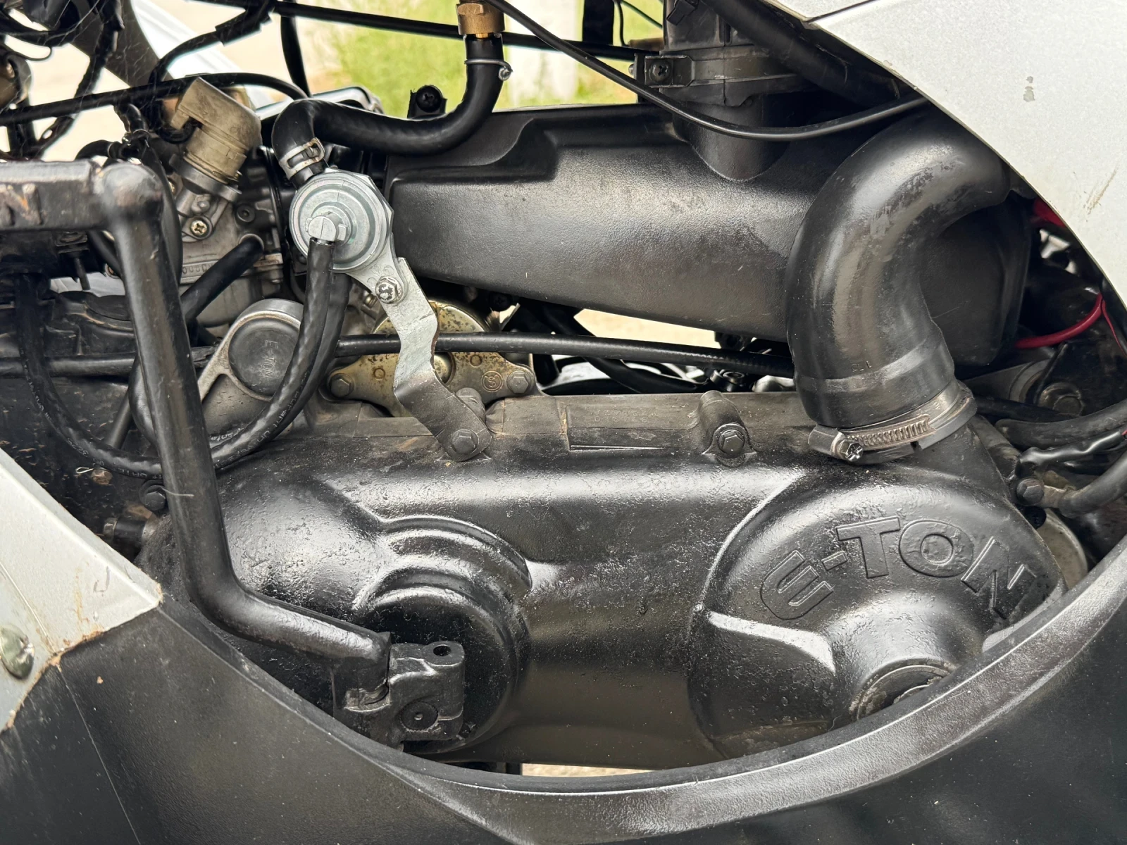 Honda 150 ATV E TON 150cc ГОЛЯМ РАМКА АВТОМАТ - изображение 9