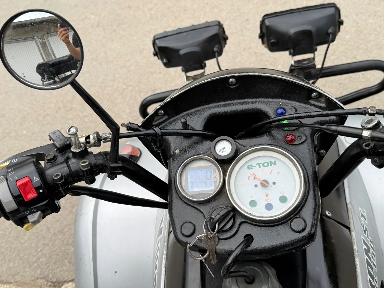Honda 150 ATV E TON 150cc ГОЛЯМ РАМКА АВТОМАТ - изображение 10