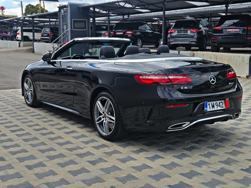 Mercedes-Benz E 400 AMG/4MAT/DISTRONIC/ПОДГРЕВ/ОБДУХ/CAMERA/AMBIENT, снимка 7 - Автомобили и джипове - 50495913