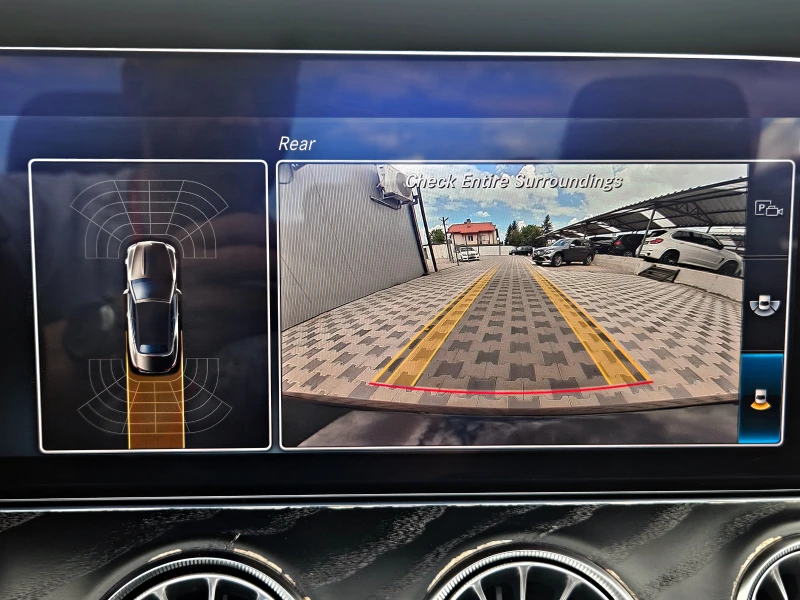 Mercedes-Benz E 400 AMG/4MAT/DISTRONIC/ПОДГРЕВ/ОБДУХ/CAMERA/AMBIENT, снимка 14 - Автомобили и джипове - 50495913