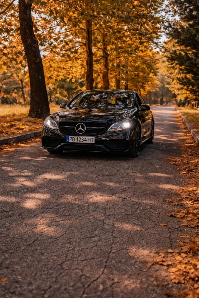 Mercedes-Benz E 200 AMG LINE, снимка 4 - Автомобили и джипове - 53343616