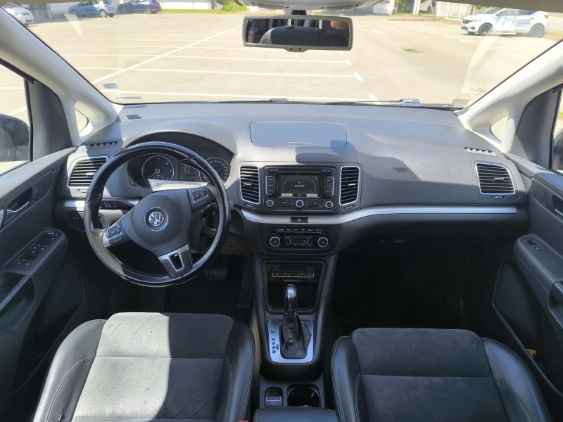 VW Sharan 2.0 TDI DSG 170к.с, снимка 10 - Автомобили и джипове - 53401248