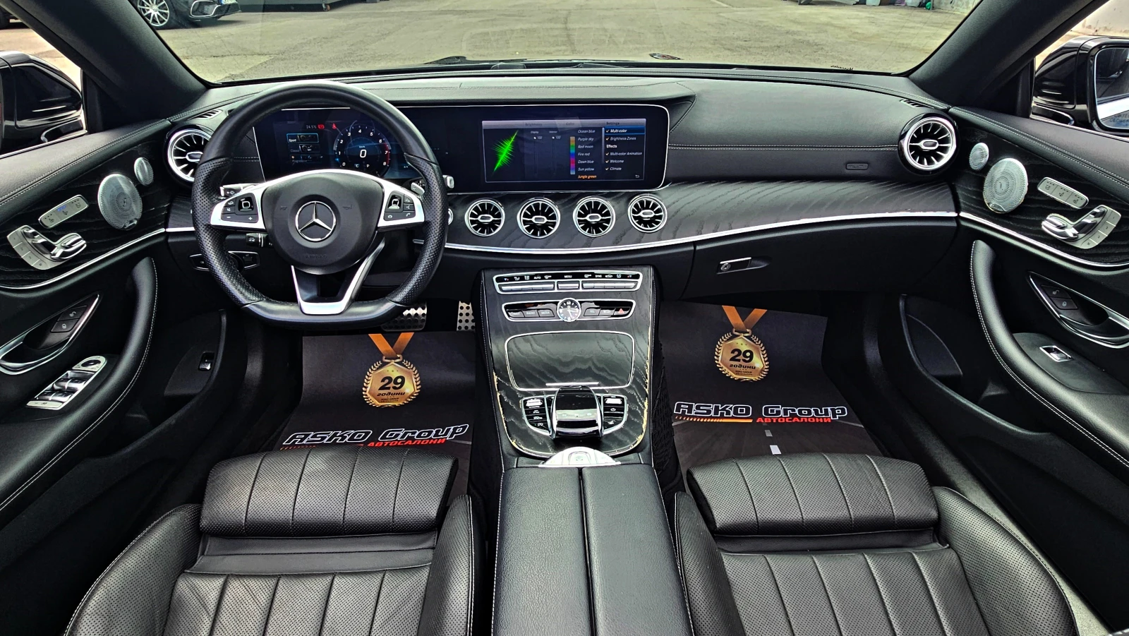 Mercedes-Benz E 400 AMG/4MAT/DISTRONIC/ПОДГРЕВ/ОБДУХ/CAMERA/AMBIENT - изображение 8