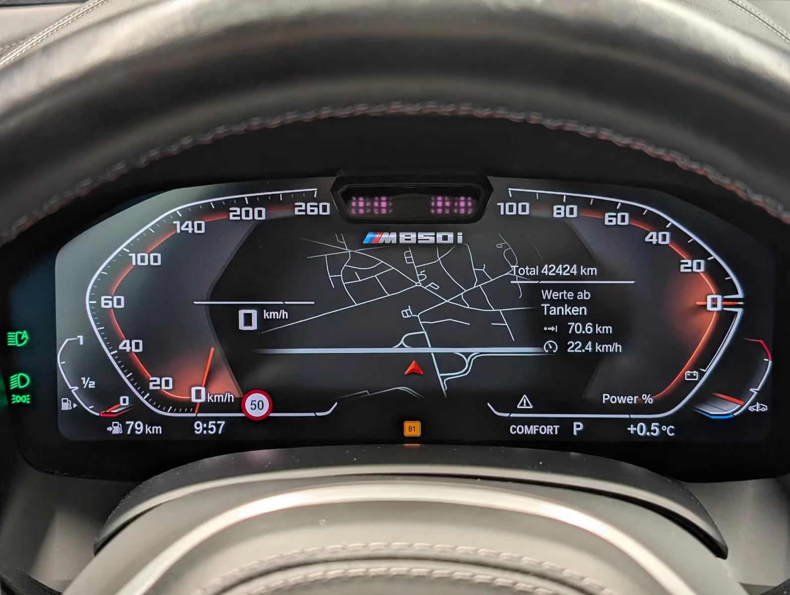 BMW 850 xDRIVE/GRANCOUPE/360/HUD/PANO/LASER/ACC/H&K/468z, снимка 14 - Автомобили и джипове - 54823259