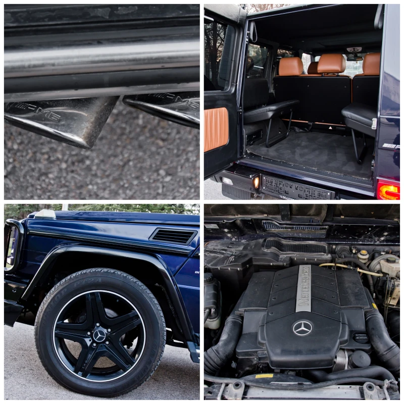 Mercedes-Benz G 500  63 AMG Оптика, снимка 17 - Автомобили и джипове - 46994683