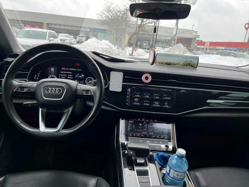 Audi Q8 2019 Progressiv * CARFAX * БЕЗ ПЪРВОНАЧАЛНА ВНОСКА, снимка 9 - Автомобили и джипове - 53158567