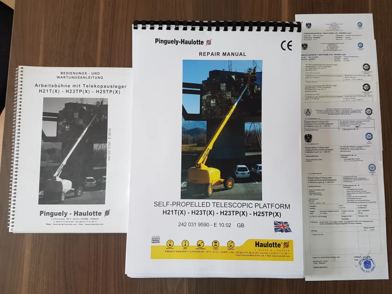 Автовишка Друга марка Haulotte H23 TPX 4х4, снимка 15 - Индустриална техника - 49708013