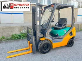 Мотокар Komatsu  Наклон на Вилиците / Безплатен Транспорт / Автомат, снимка 1