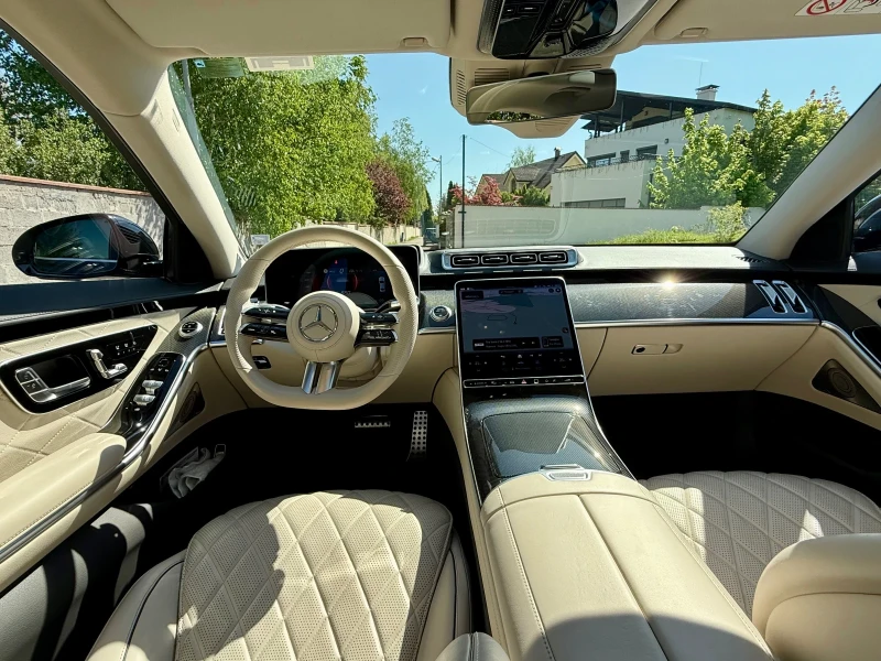 Mercedes-Benz S 580 L 4MATIC 48КМ AMG ГАРАНЦИЯ, снимка 13 - Автомобили и джипове - 52668653