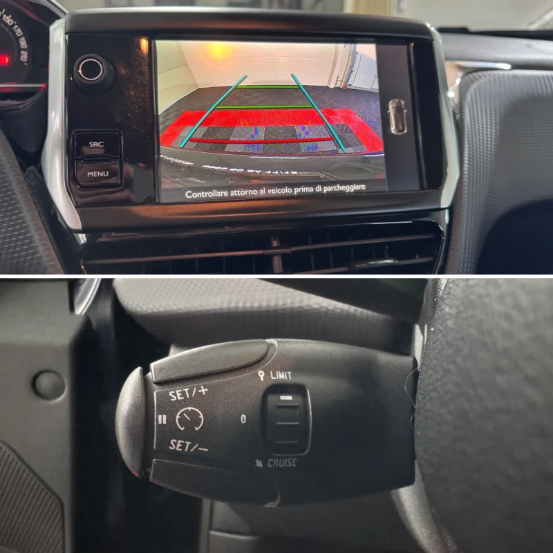 Peugeot 208 1.2i ALLURE- LED/ KLIMATRONIC/ CAMERA/ 129.000 km!, снимка 14 - Автомобили и джипове - 52695992