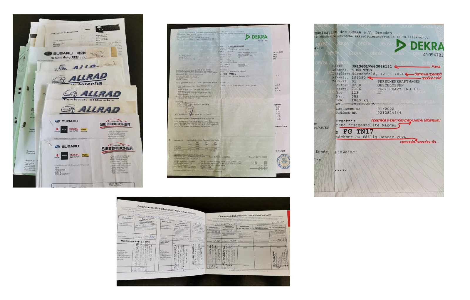 Subaru Forester 2.0 4x4 GERMANY | Mobile.bg   15