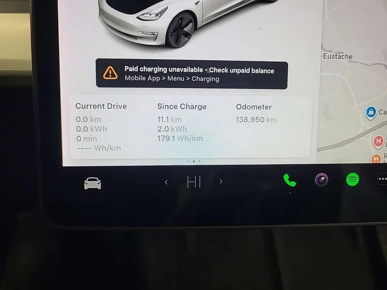 Tesla Model 3 STANDARD RANGE PLUS| 2 КЛЮЧА| CARFAX , снимка 10 - Автомобили и джипове - 54113362
