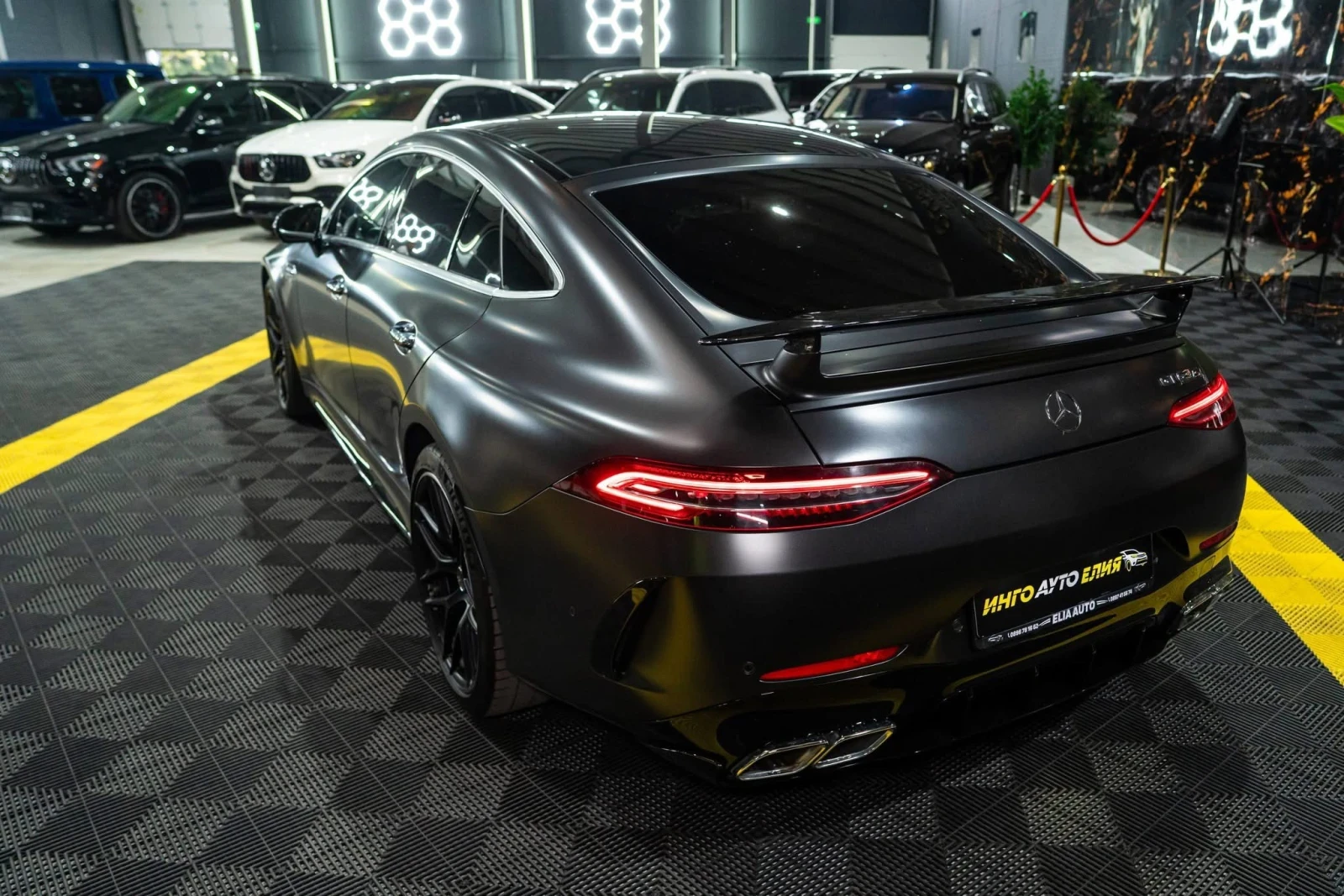 Mercedes-Benz AMG GT 53 4MATIC+ LED NAVI HUD 360 ЛИЗИНГ 100%, снимка 7 - Автомобили и джипове - 55487174