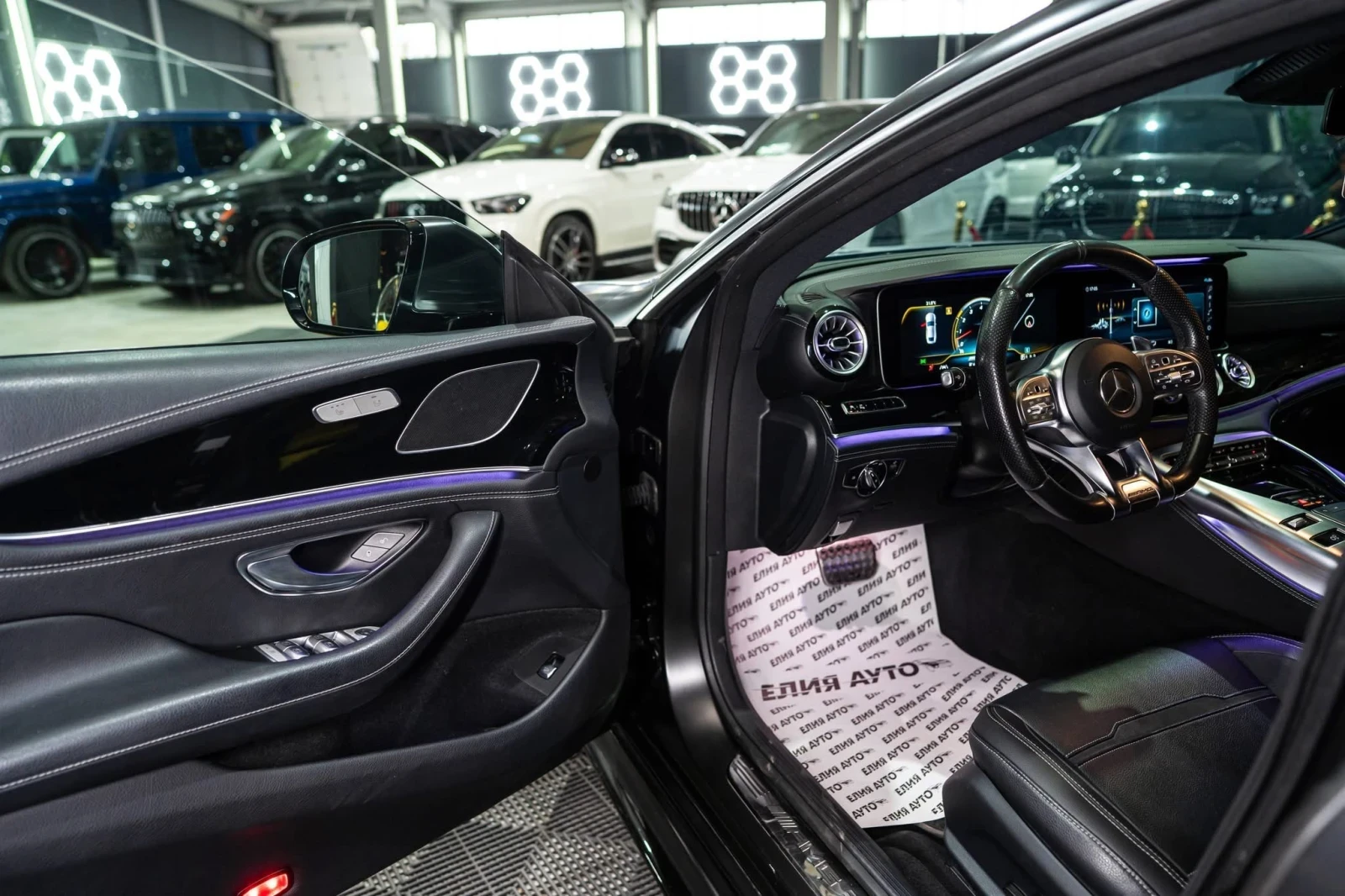 Mercedes-Benz AMG GT 53 4MATIC+ LED NAVI HUD 360 ЛИЗИНГ 100%, снимка 10 - Автомобили и джипове - 55487174