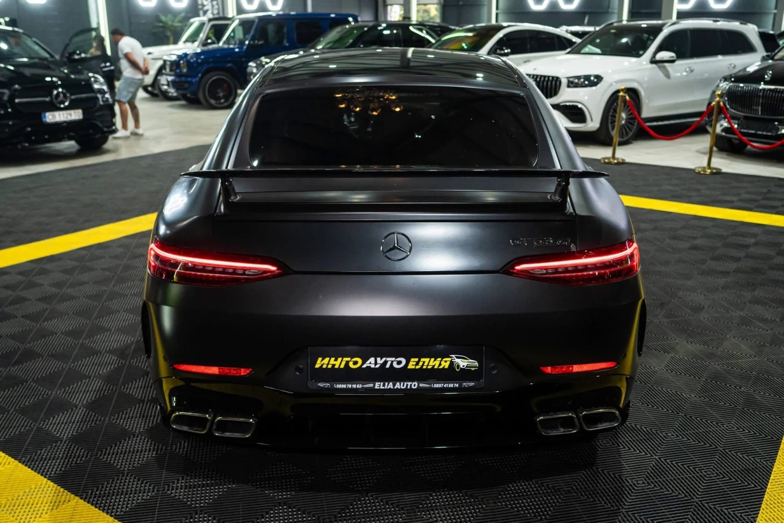 Mercedes-Benz AMG GT 53 4MATIC+ LED NAVI HUD 360 ЛИЗИНГ 100%, снимка 8 - Автомобили и джипове - 55487174