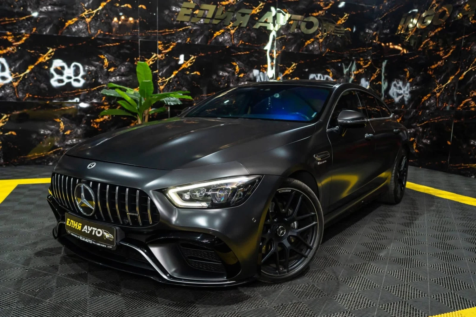 Mercedes-Benz AMG GT 53 4MATIC+ LED NAVI HUD 360 ЛИЗИНГ 100%, снимка 4 - Автомобили и джипове - 55487174