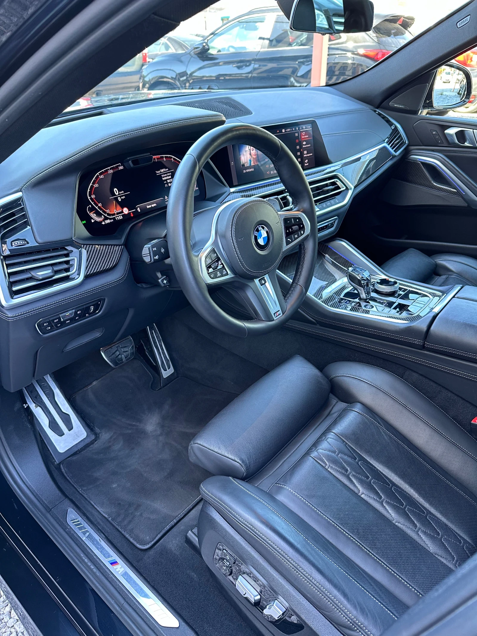 BMW X6 M40i ГАРАНЦИЯ* Laser* Вакум* Individual* Pano* Car - изображение 9