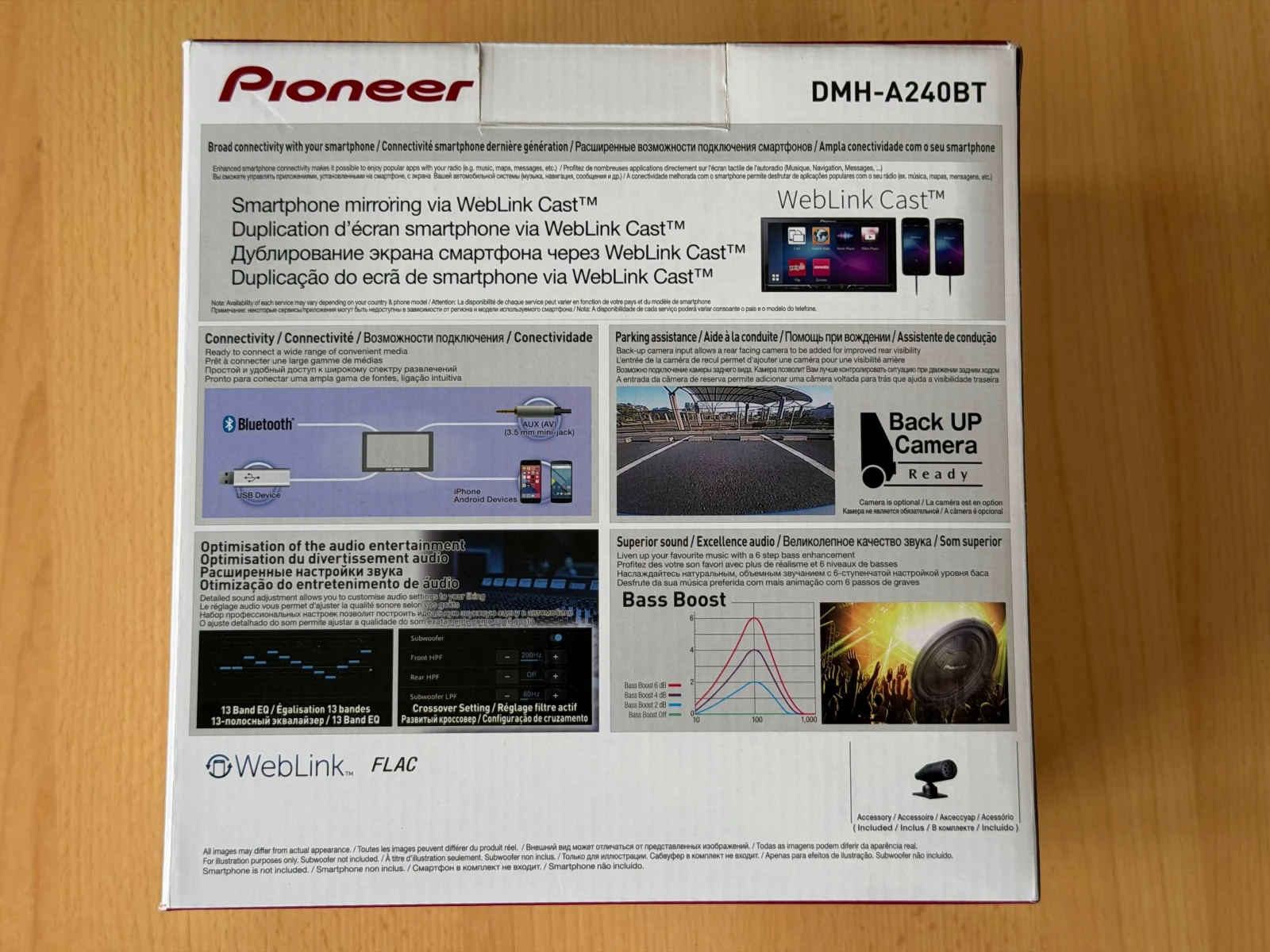 ���������� Pioneer DMH-A240BT BLUETOOTH, 4 X 50 W, USB | Mobile.bg � ����������� 8