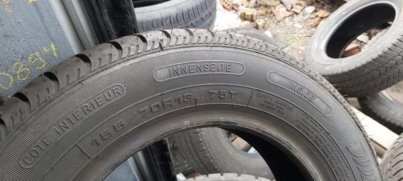 Гуми Летни 155/70R13, снимка 4 - Гуми и джанти - 32559506