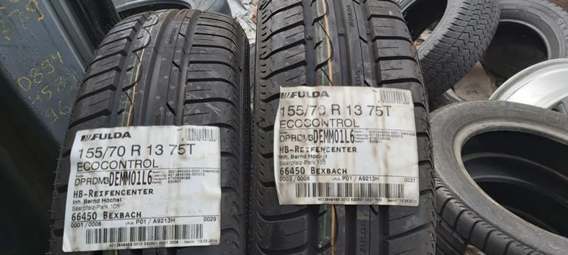 Гуми Летни 155/70R13, снимка 1 - Гуми и джанти - 32559506