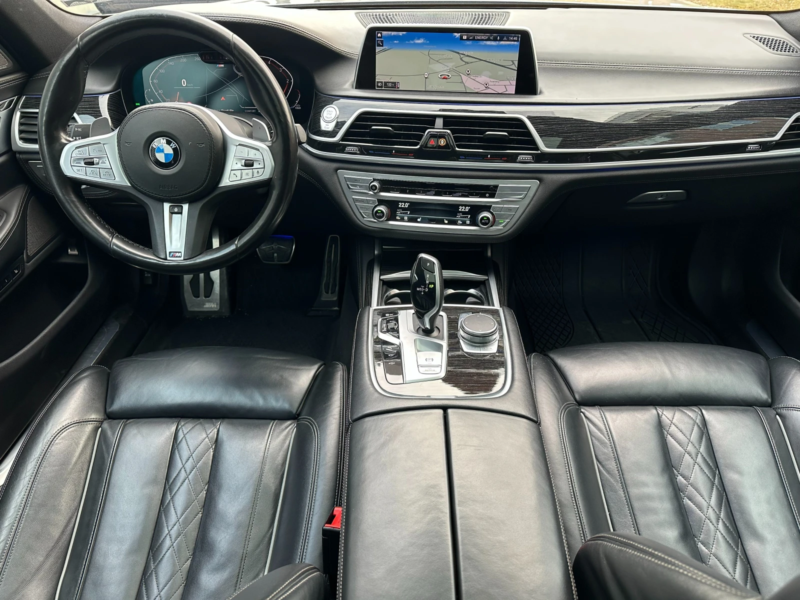 BMW 750 M-SPORT/xDrive/HEAD-UP/H&K/PANO/TV/LASER - изображение 7