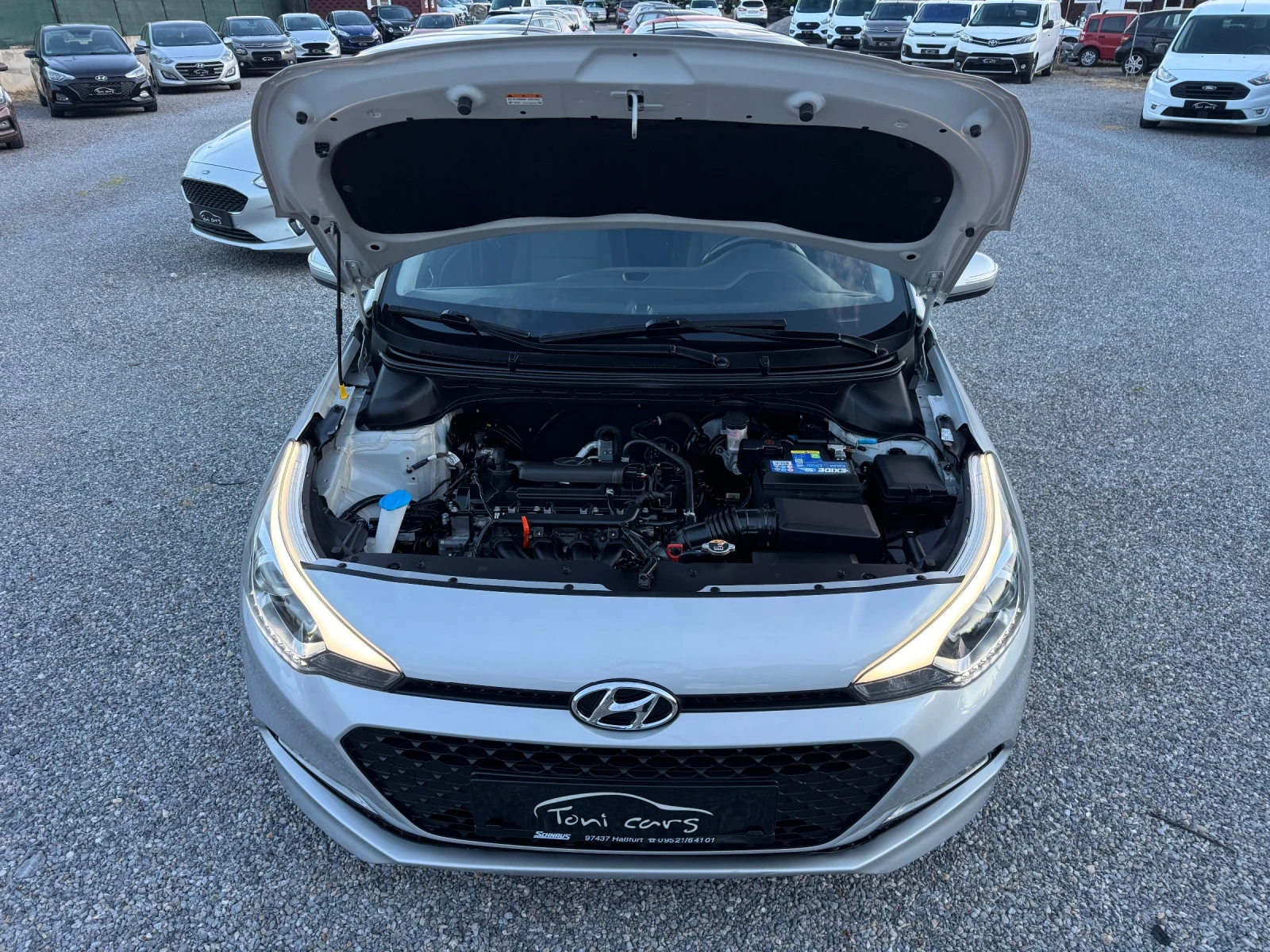 Hyundai I20 1.4i AUTOMATIC!! LED!! 100ps EURO 6!!, снимка 17 - Автомобили и джипове - 54622830
